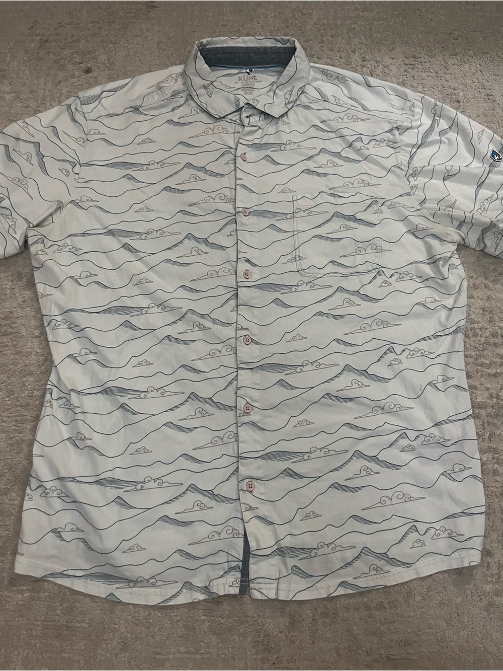 Kuhl Organic Cotton Mountains Button Down Shirt